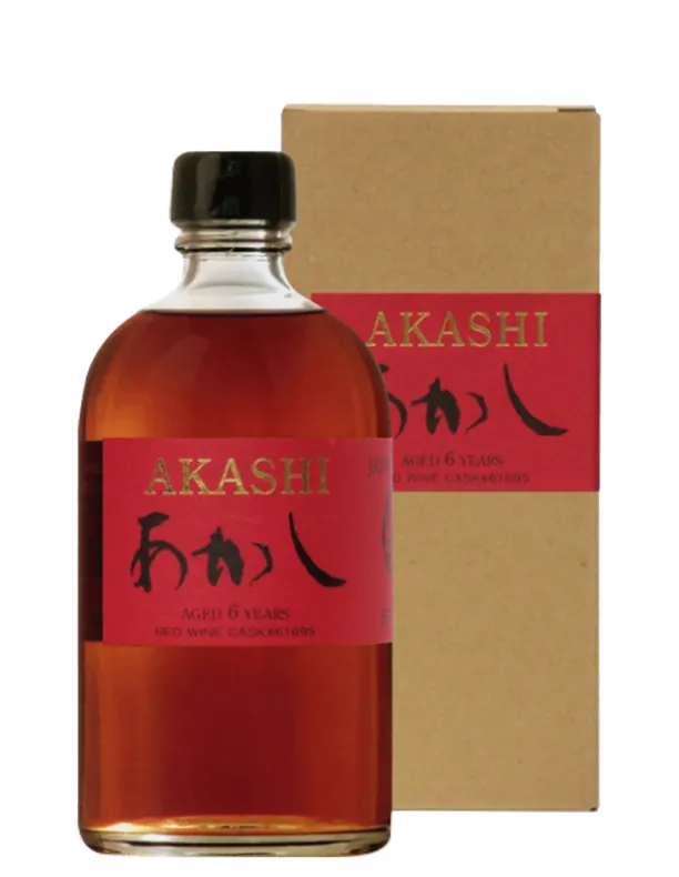 Akashi Japanese Single Malt 6 Years Red Wine Cask - White Oak Distillery