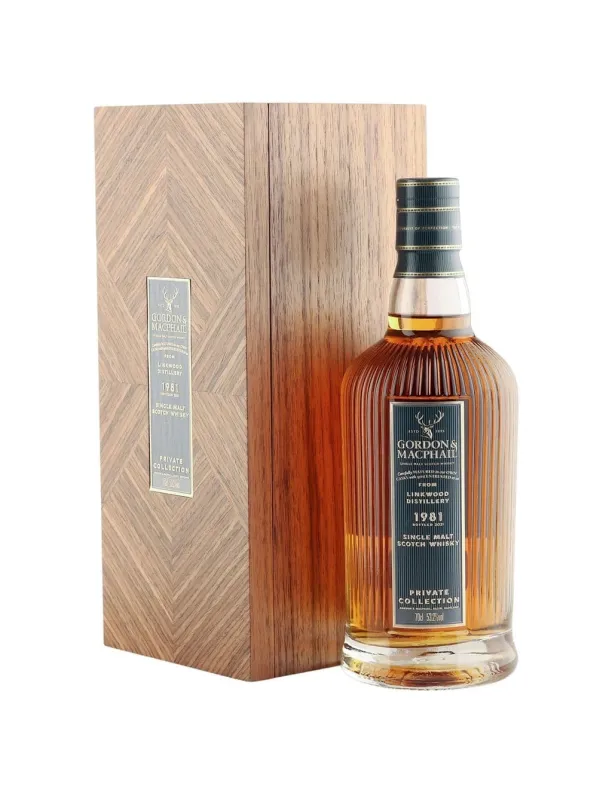 Whisky "Caol Ila Private Collection 1984"-Gordon & Macphail-Single Malt Scotch  (cassetta legno)