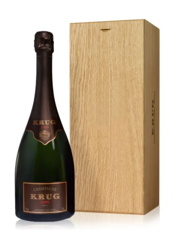 Champagne 2000 Vintage until 2023 - Krug ( Cassa Legno )